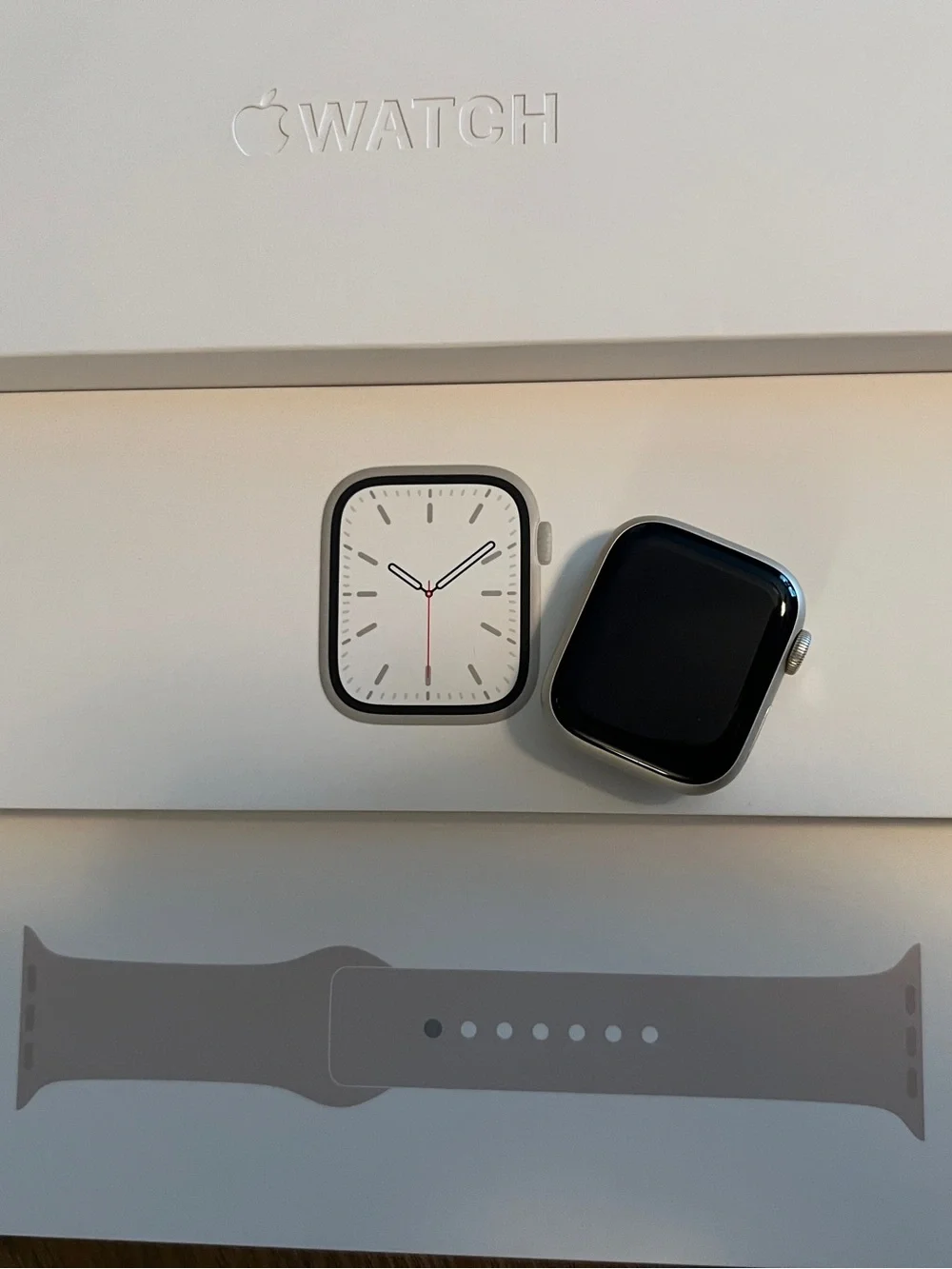 Apple watch silver